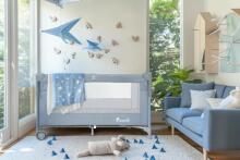 Kids Severno Сlose To Mommy Art.239835 Grey  Манеж-кровать для путешествий от рождения до 15 кг