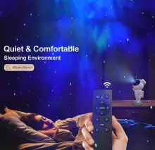 Kids Severno Astronaut Nebula Projector Art.239836 Звездный проектор - астронавт светодиодный с пультом