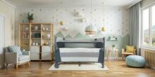Kids Severno Overnight Art.239837 Grey   Travel cot