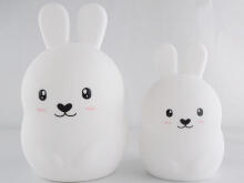 Kids Severno  Projector Rabbit Art.239838 Ночник детский силиконовый  Зайчик с пультом