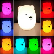 Kids Severno  Projector Bear Art.239839 Naktslampiņa bērniem  Lācis ar tālvadības pulti