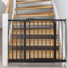 Kids Severno Safety Gate  Art.239841 Black  Bērnu drošības barjera/vārti 75-115cm
