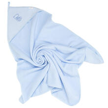 Bocialand Bath Towel Cover Ears Art.BOC0123 Hippo Махровое полотенце с капюшоном 80x80см.