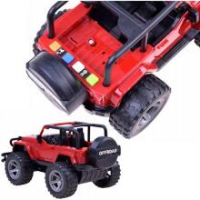 WOOPIE 48877 sarkans bezceļu transportlīdzeklis