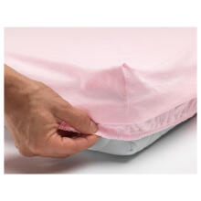 La Bebe™ I-Soft Sheet Art.240094 Pink простынь на резиночке 120x60 cм