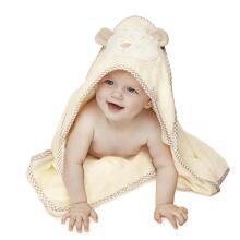 Bocialand Bath Towel  Art.BOC0220 Bear  Махровое полотенце с капюшоном 100x100см.