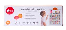Bo Alphabet LV Art.240125 Izglītojoša rotaļlieta - Alfabēta spēļu paklājs (Latviešu val.)