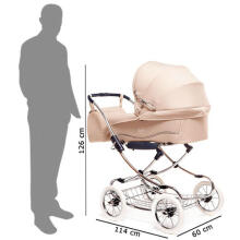 Arrue Elegance Navy Art.240313  Children's exclusive, classic stroller 2 in 1