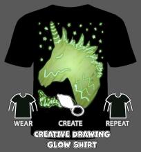 Splat Planet T-Shirt Dinosaur Art.SPG0021 Bērnu t-krekls (mirdz tumsā)