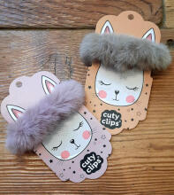 Cuty Clips Bunny  Art.CL0005 Оригинальная заколка для волос 2 шт.