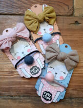 Cuty Hair Tie Art.CL0003 Оригинальные резинки для волос 2 шт.