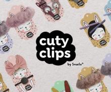 Cuty Hair Tie Art.CL0016 Оригинальная резинка для волос 1 шт.