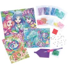 NEBULOUS STARS creative set Dazzle By Number Rainbow, 11143