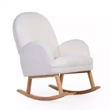 Childhome Rocking Chair Art.BB65182 Teddy Of White  Кресло-качалка для кормления