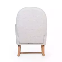 Childhome Rocking Chair Art.BB65182 Teddy Of White  Кресло-качалка для кормления