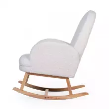 Childhome Rocking Chair Art.BB65182 Teddy Of White  Кресло-качалка для кормления