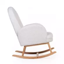 Childhome Rocking Chair Art.BB65182 Teddy Of White  Кресло-качалка для кормления