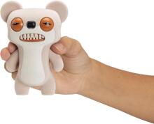 Fuggler Figure Teddy Bear Nightmare Beige – Funny Ugly Monster Plush Toy with Human-Like Teeth 11cm