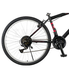 Pusaudžu  velosipēds Champions 24 Tempo (TMP.2403) melns/oranžs