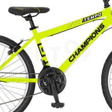 Kalnu velosipēds Champions 26 Tempo (TMP.2604)  neons dzeltens
