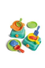 HAPE food cooking sand toys play set, E4106K