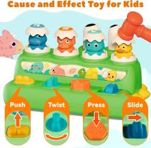 Tovol Zerky Cause Effect Toy Art.241231   Aktivitātes centrs ar amūru