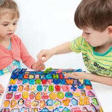 Wooden Puzzles Montessori 6 in 1  Art.241379   Деревянный пазл Монтессори