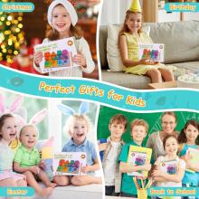Montessori Toy 3 in 1 Art.241383  Деревянный пазл Монтессори