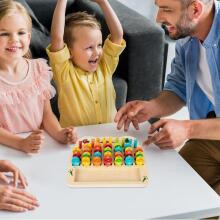 Riaisttd Fishing Wood Game Alphabet and Number Art.241388  Деревянный пазлна магнитах Буквы и Цифры