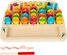 Riaisttd Fishing Wood Game Alphabet and Number Art.241388  Деревянный пазлна магнитах Буквы и Цифры