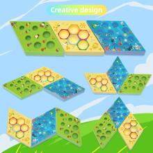 Uping Magnetic Fishing Game Art.241408 Montessori Wooden Puzzle Fishing