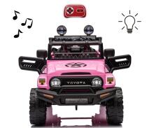 MILLY MALLY Battery-powered vehicle Toyota FJ Cruiser pink