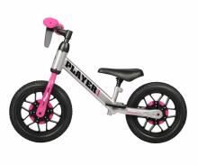 MILLY MALLY 4100 Qplay Balance motocikls Player rozā krāsā