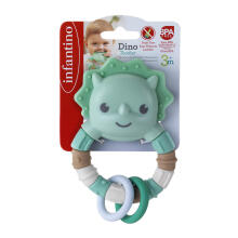 INFANTINO Rattle & teether dino