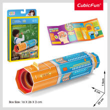 CUBIC FUN National Geographic 3D dėlionė Monoklis