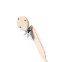 1469/03 SILICONE PACIFIER HOLDER BEIGE