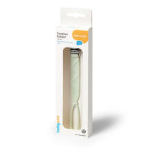 1469/04 SILICONE PACIFIER HOLDER GREEN