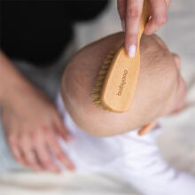 Baby Ono Natural Brush Soft Art.1655  Koka matu suka ar dabīgiem sariņiem
