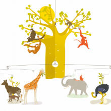 Polypro mobiles - The African Savannah
