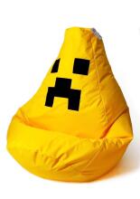 Qubo™  Drop Minecraft Art.241762 Apple Кресло мешок, бин бег (bean bag), кресло груша, пуф