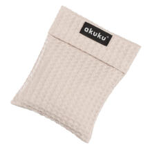 A0633 HOT WATER BOTTLE CHERRY STONES 13 X 16 CM BEIGE