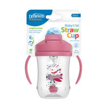 TC91011 CUP FIRST STRAW 270 ML PINK RABBIT 6+