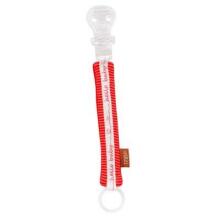 Fehn - Soother holder with silicone ring - Red