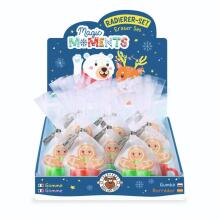 Magic Moments SF - Eraser gingerbread man with cup. 2 assorted
