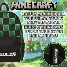 Minecraft Backpack Art.242211  Bērnu mugursoma