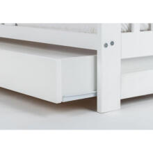 Drewex Ive Art.242308 White  Детская кроватка с ящиком 120x60см