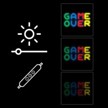 Manta SNL102MT Style Neon Lights Game Over