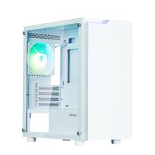 Zalman T4 Plus White  Mini Tower Case, 120mm ARGB Fan x1