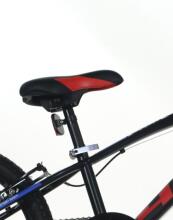 Bērnu velosipēds 20'' ''420 SPORT'', melns/sarkans, 6 ātrumi