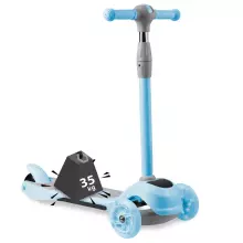 Ricokids Scooter Led Art.765003 Blue Bērnu skūteris augstāka kvalitāte ar gaismas effektiem